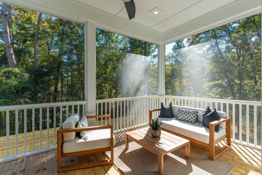 Exterior details and patio area of a home in , Mount Pleasant (Image 38).