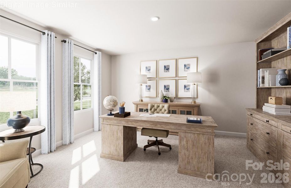 Bedroom #3 with endless potential—make it the flex room of your dreams.