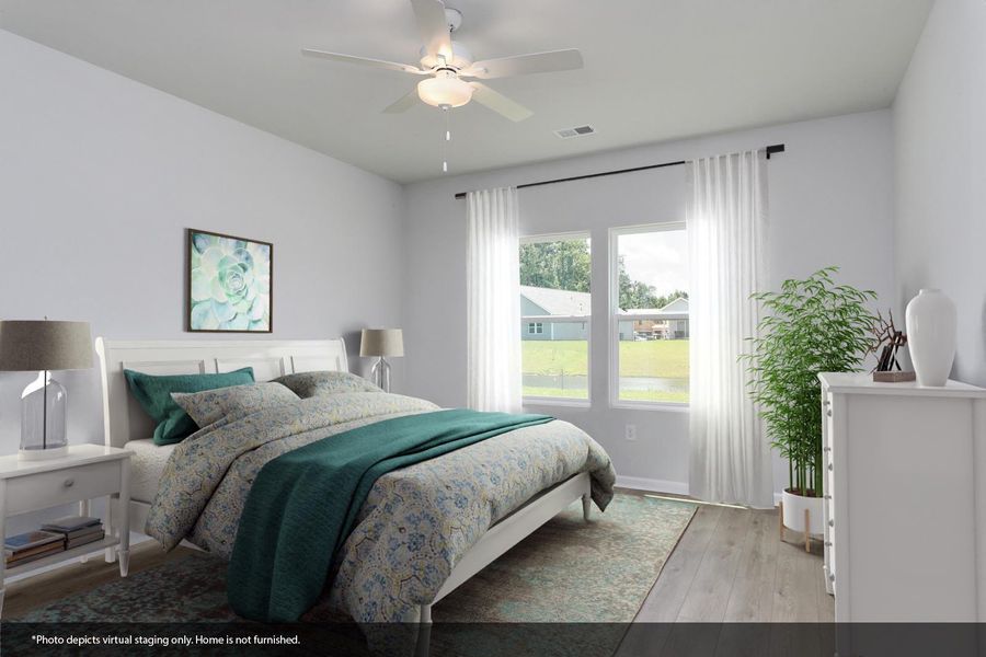 Furnished interior view inside a new home in Jordan Grove, Conway (Image 7). Furnished interior view inside a new home in Jordan Grove, Conway (Image 7).