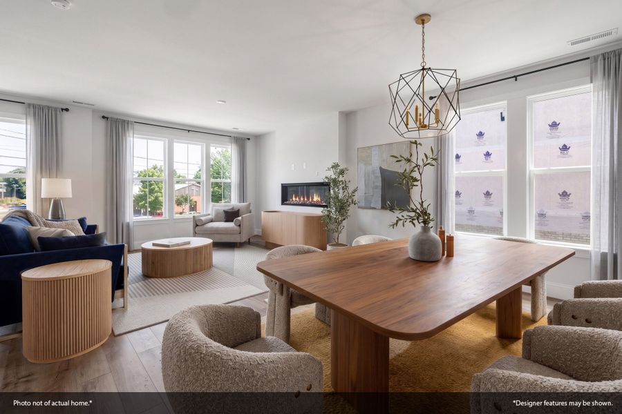 Furnished interior view inside a new home in Avenue One, Castle Hayne (Image 6).