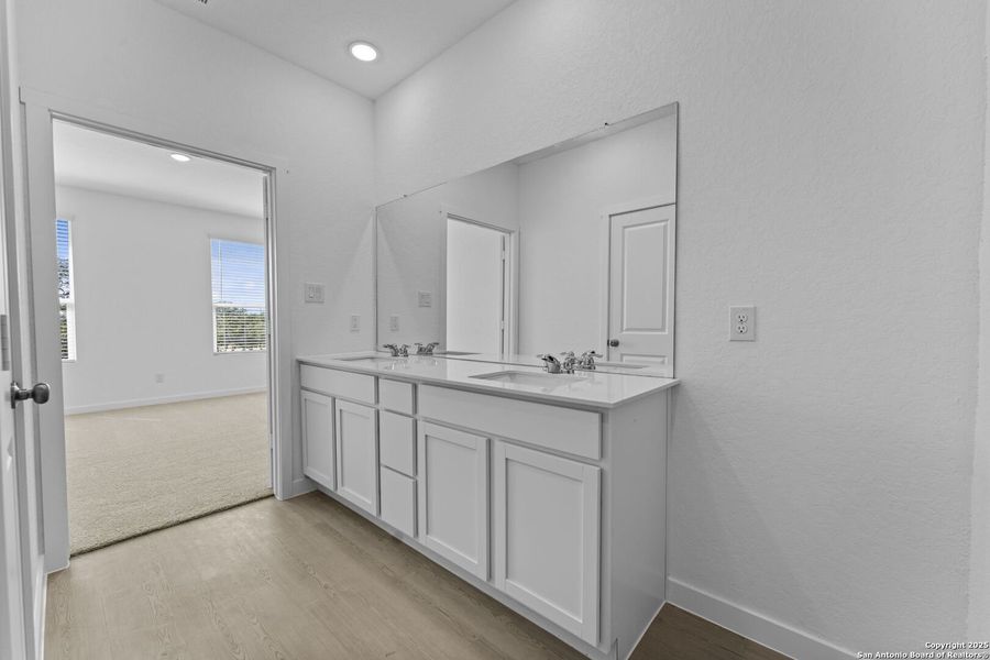 Furnished interior view inside a new home in Hidden Trails: Coastline Collection, Bulverde (Image 17). Furnished interior view inside a new home in Hidden Trails: Coastline Collection, Bulverde (Image 17).