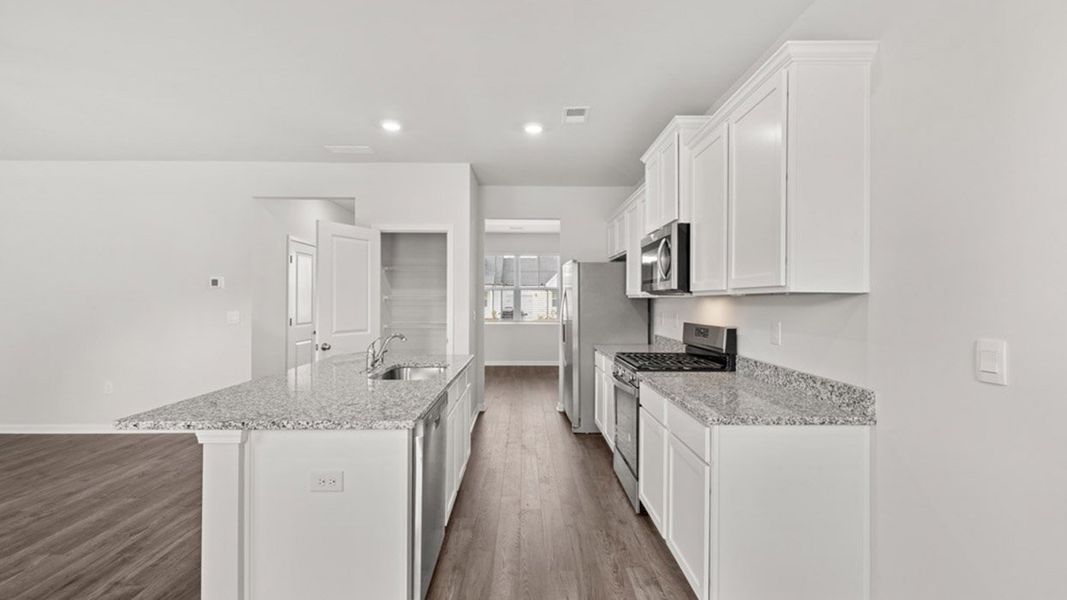 Furnished interior view inside a new home in The Islands, Beech Island (Image 9).