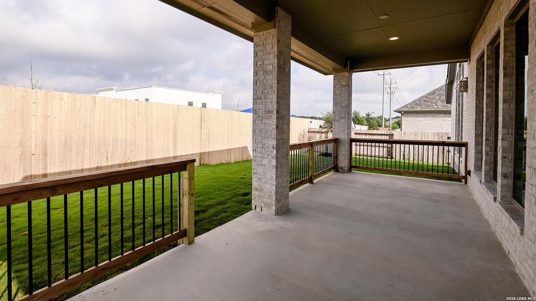 Exterior details and patio area of a home in Cibolo Valley Heights, Cibolo (Image 4). Exterior details and patio area of a home in Cibolo Valley Heights, Cibolo (Image 4).