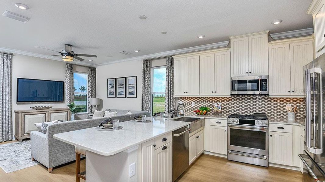 Furnished interior view inside a new home in Skye Ranch Community Group Page, Sarasota (Image 8).