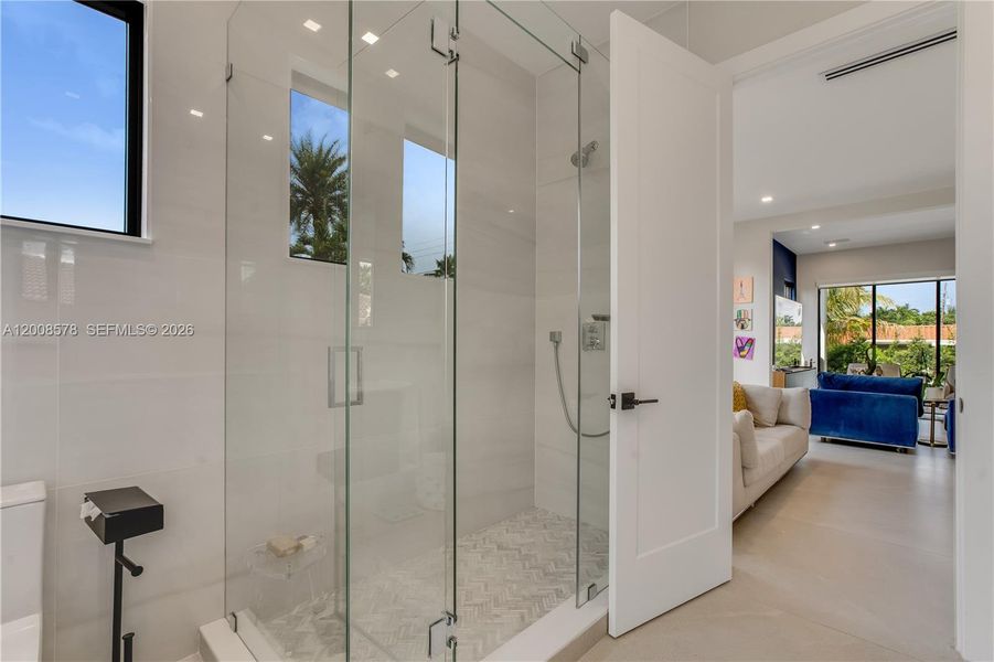 Furnished interior view inside a new home in , Surfside (Image 7).