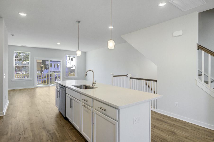 Furnished interior view inside a new home in , Johns Island (Image 10).