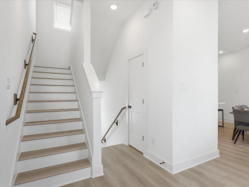 Spacious, unfurnished interior of a new home in Bauman Landing, Houston (Image 18). Spacious, unfurnished interior of a new home in Bauman Landing, Houston (Image 18).