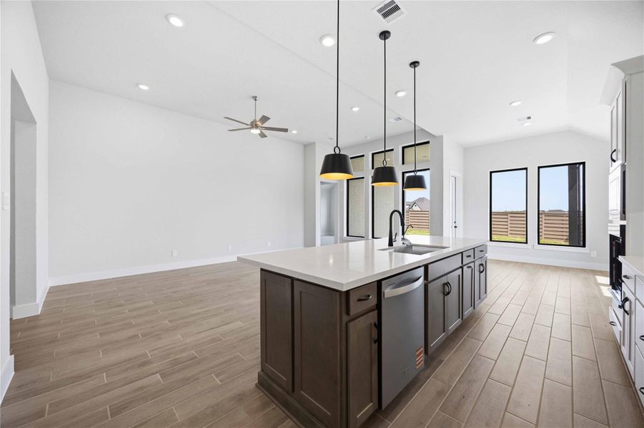 Furnished interior view inside a new home in , Richmond (Image 9).