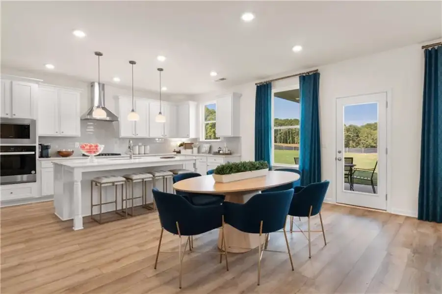 Furnished interior view inside a new home in Kingston, Locust Grove (Image 14).