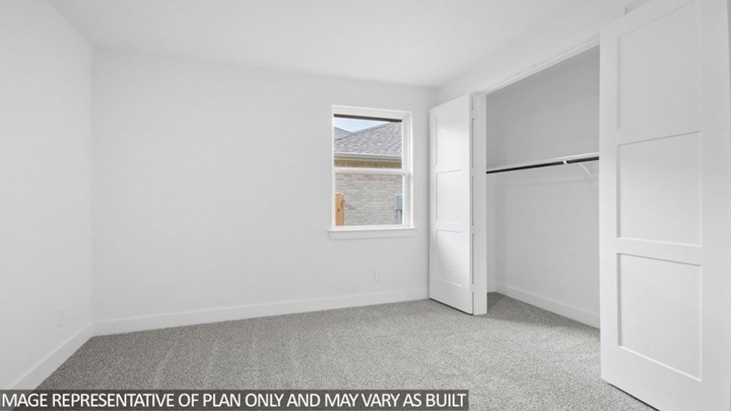 Representative unfurnished interior of a home built from the Garnet by D.R. Horton in Silverthorne, Conroe (Image 17). Representative unfurnished interior of a home built from the Garnet by D.R. Horton in Silverthorne, Conroe (Image 17).