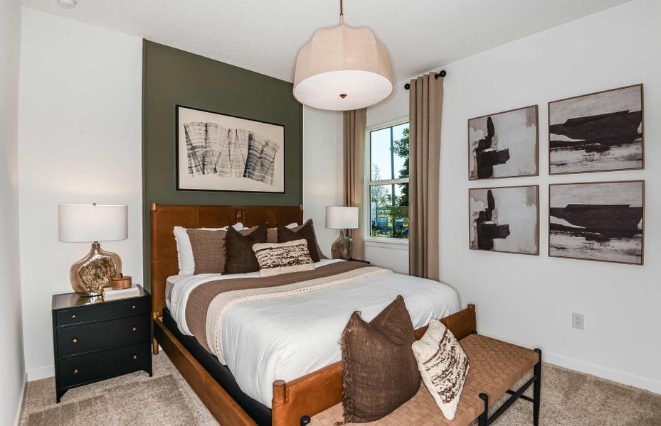 Furnished interior view inside a new home in Spencer Glen, Riverview (Image 10).