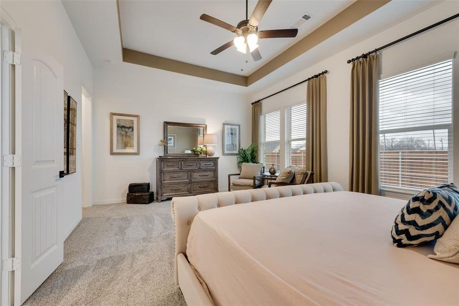 Furnished interior view inside a new home in Aero Vista, Caddo Mills (Image 6). Furnished interior view inside a new home in Aero Vista, Caddo Mills (Image 6).