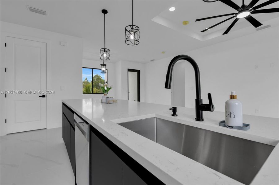 Close-up of interior finishes inside a home in , Lehigh Acres (Image 17).