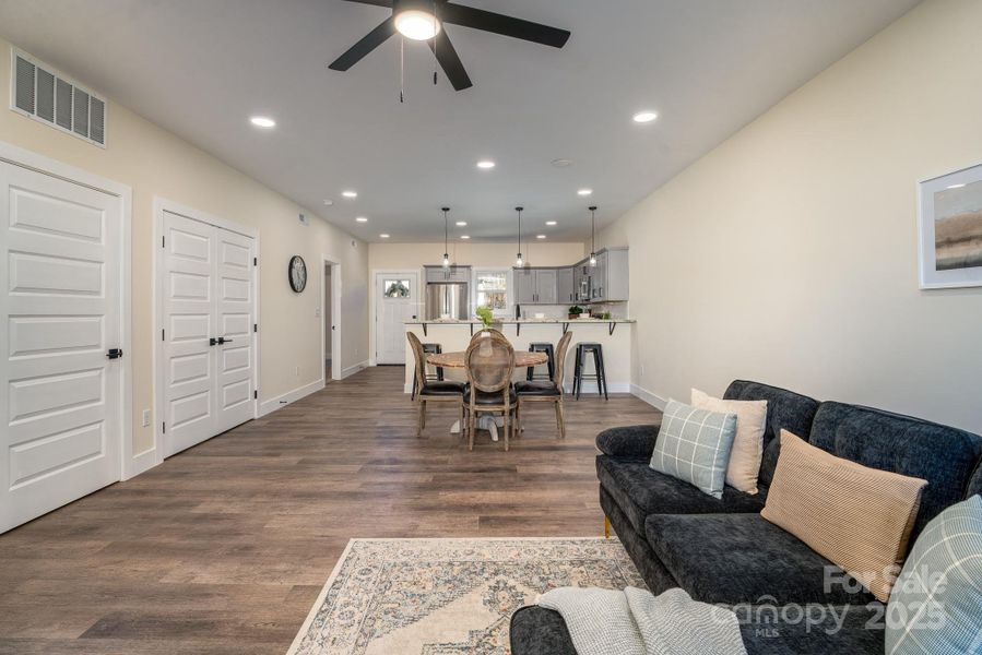 Furnished interior view inside a new home in , Brevard (Image 4).