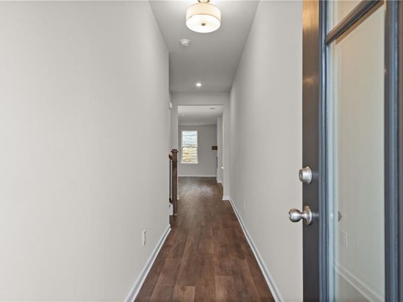 Spacious, unfurnished interior of a new home in The Village at Shallowford, Kennesaw (Image 13).