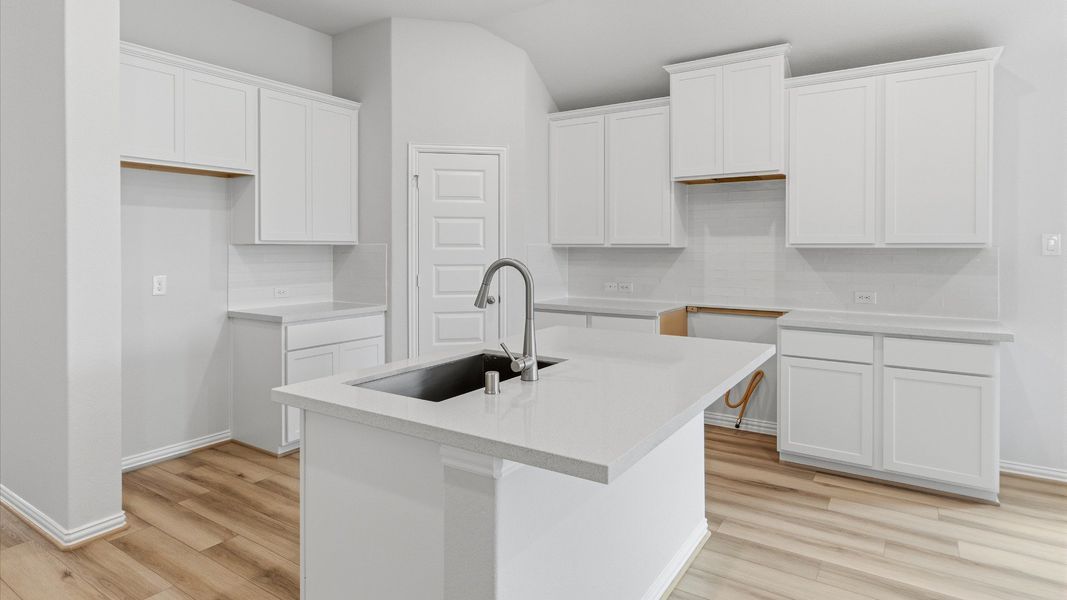 Furnished interior view inside a new home in Brookewater, Rosenberg (Image 9).
