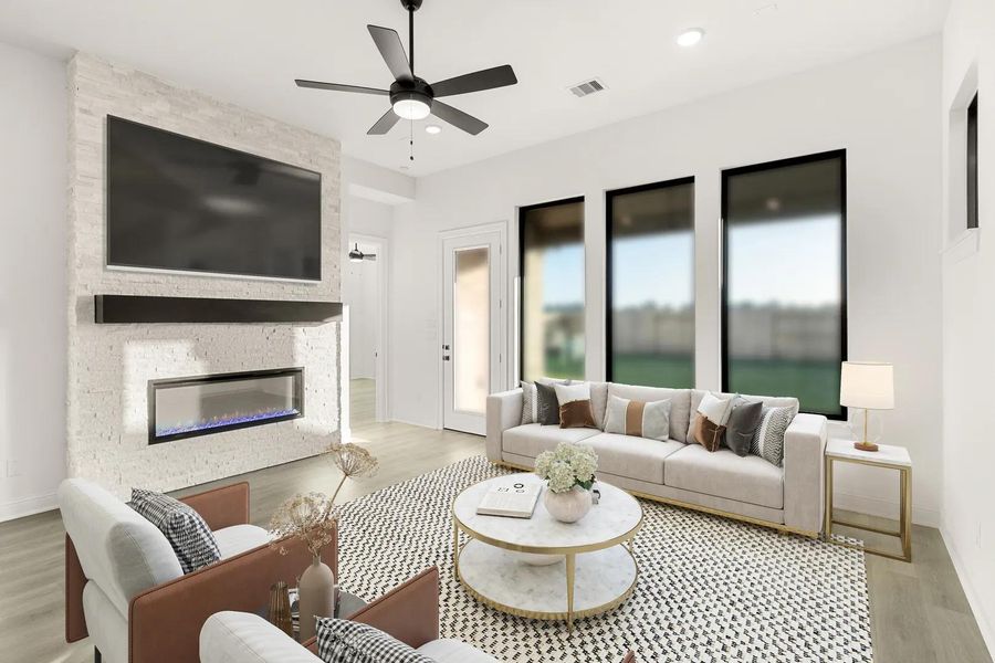 Sabine A Family room