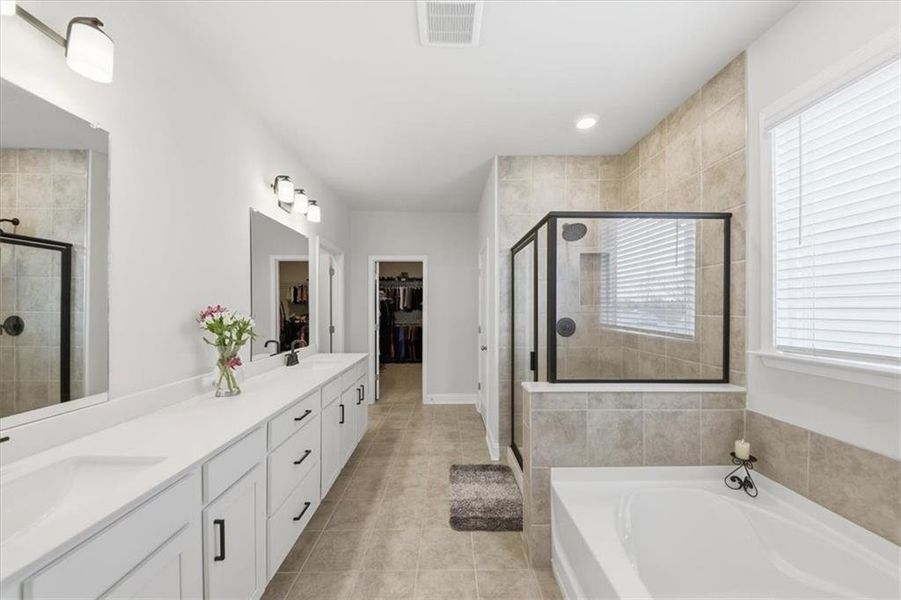Furnished interior view inside a new home in Falls Creek, Flowery Branch (Image 17).