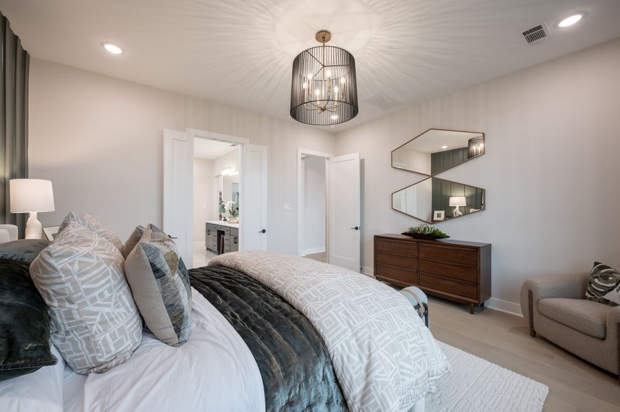 Representative furnished interior of a home built from the Barnhart by Tri Pointe Homes in Dunham Pointe, Cypress (Image 39).