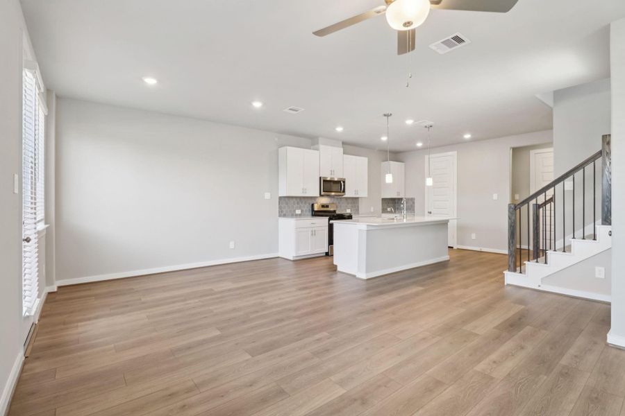 Photo is not of the actual home, but is an inspirational photo of builder’s model home and may depict options, furnishings, and/or decorator features that are not included