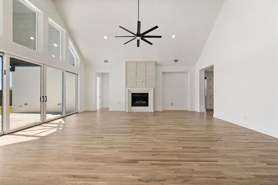 Spacious, unfurnished interior of a new home in NorthGlen, Haslet (Image 35).