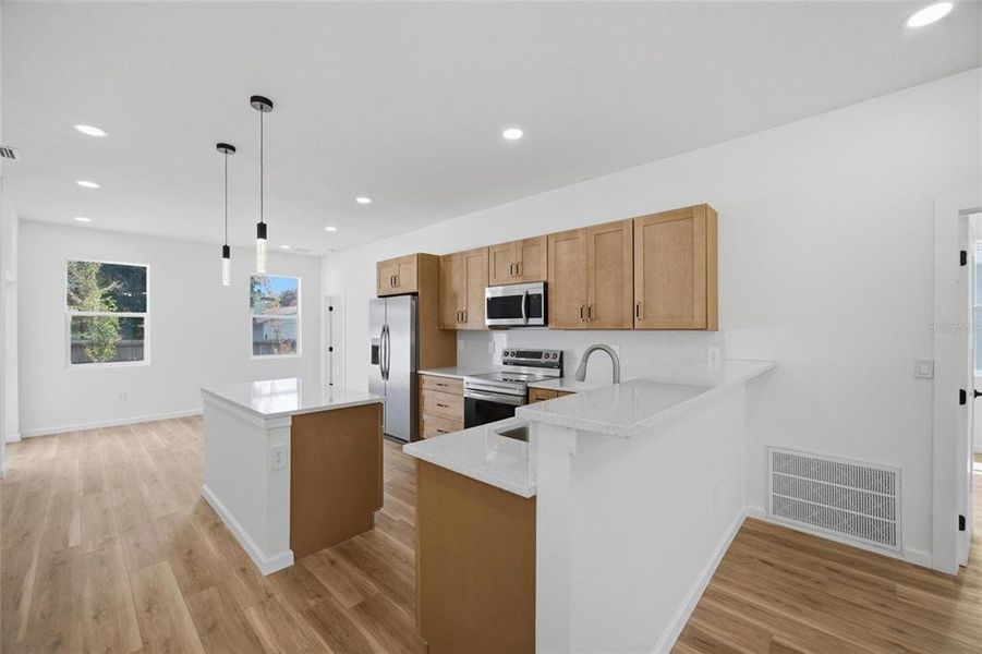 Furnished interior view inside a new home in , Tampa (Image 9).
