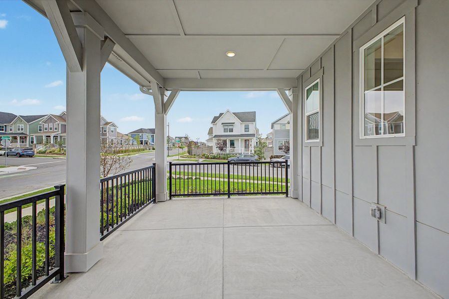Exterior details and patio area of a home in Westerly, Erie (Image 18). Exterior details and patio area of a home in Westerly, Erie (Image 18).