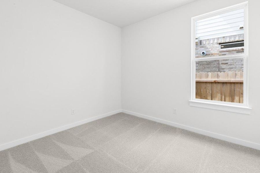 Spacious, unfurnished interior of a new home in Santa Rita Ranch, Liberty Hill (Image 27). Spacious, unfurnished interior of a new home in Santa Rita Ranch, Liberty Hill (Image 27).