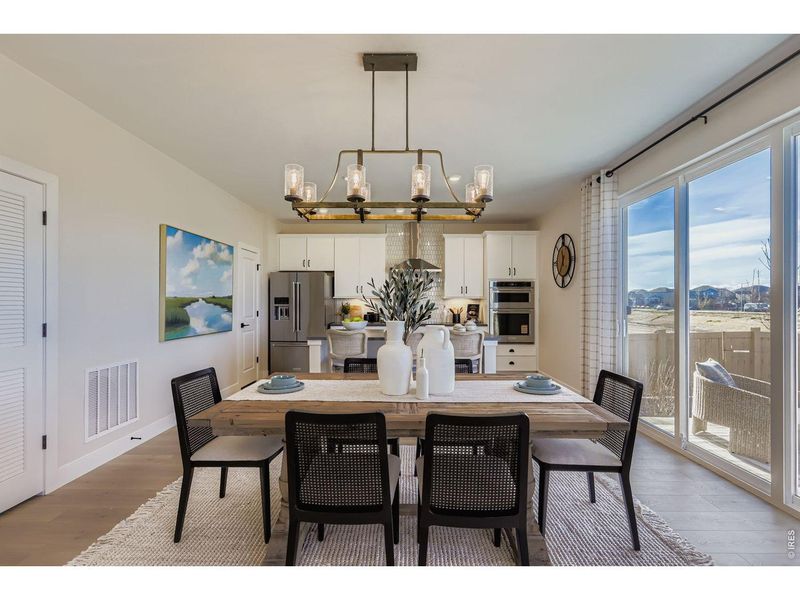 Furnished interior view inside a new home in Trevenna, Windsor (Image 28).