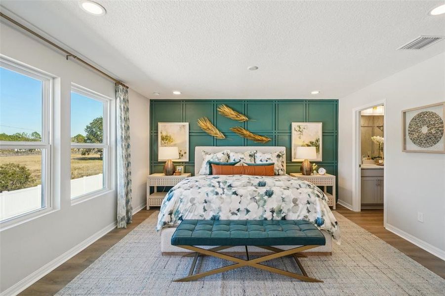 Furnished interior view inside a new home in Twin Oaks, Zephyrhills (Image 34).