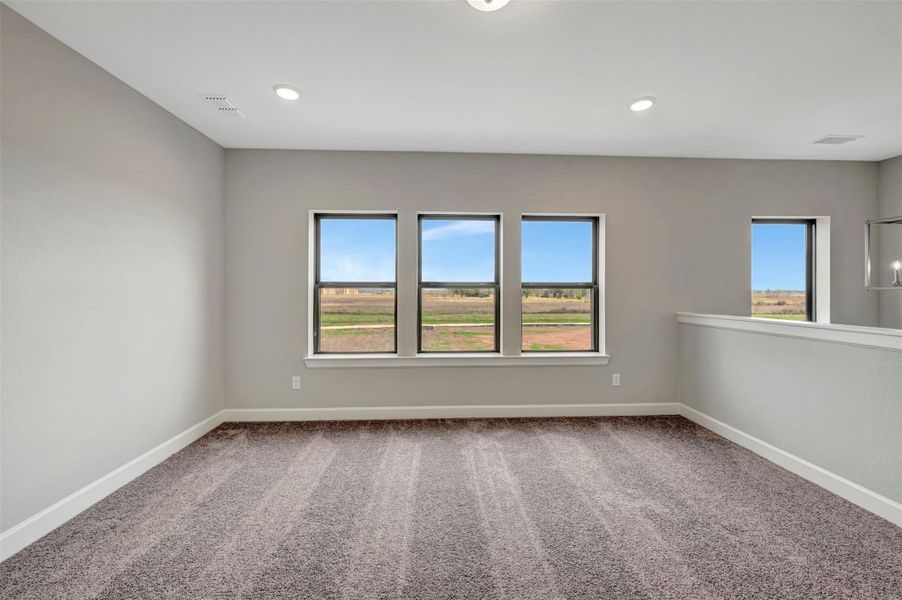 Spacious, unfurnished interior of a new home in Indigo 50’ Homesites, Richmond (Image 36).