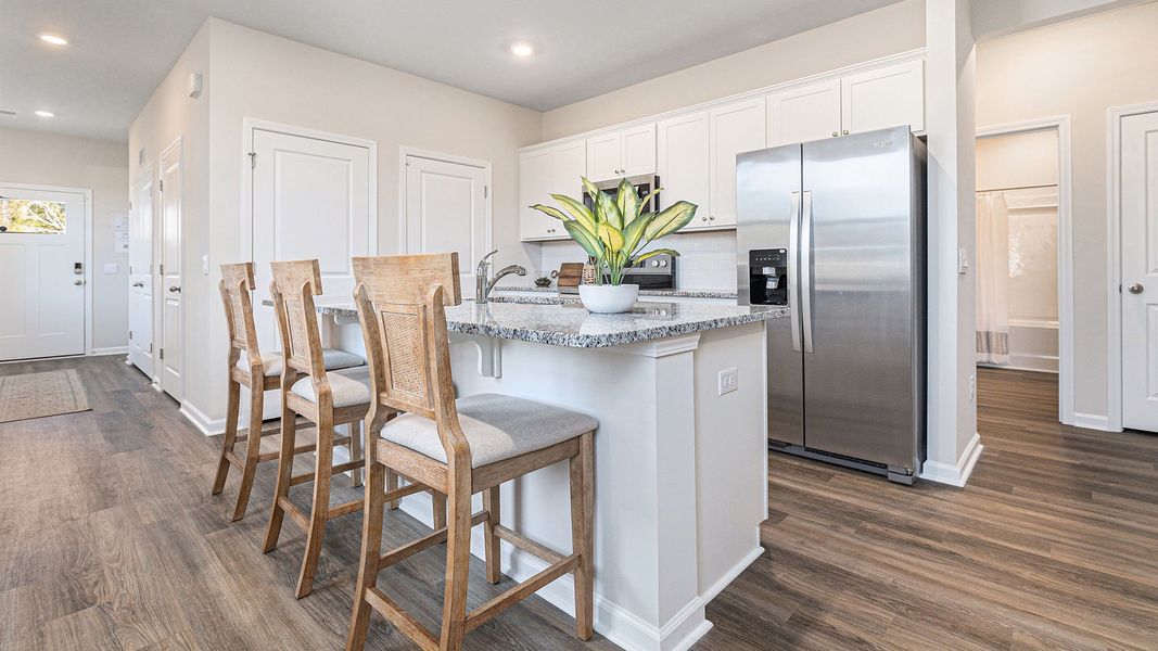 Furnished interior view inside a new home in Southshore Bay, Sunset Beach (Image 4).