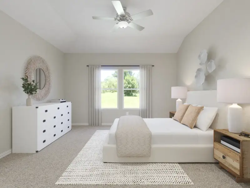 Furnished interior view inside a new home in Lakehaven - Signature Series, Farmersville (Image 6). Furnished interior view inside a new home in Lakehaven - Signature Series, Farmersville (Image 6).
