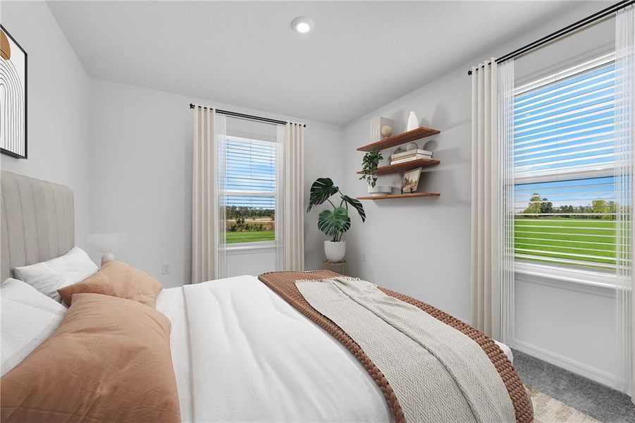 Furnished interior view inside a new home in Brack Ranch, St. Cloud (Image 3).