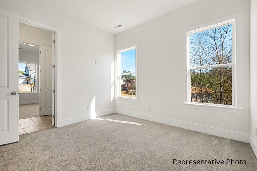 Spacious, unfurnished interior of a new home in Shepherds Trace, Clover (Image 19). Spacious, unfurnished interior of a new home in Shepherds Trace, Clover (Image 19).