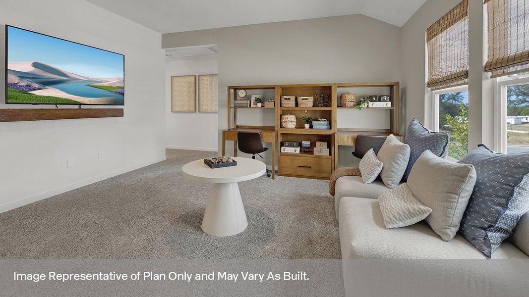 Furnished interior view inside a new home in Trace, San Marcos (Image 12). Furnished interior view inside a new home in Trace, San Marcos (Image 12).