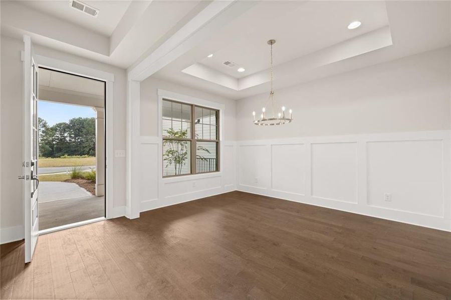 Spacious, unfurnished interior of a new home in Soleil Summit Chase, Snellville (Image 48).