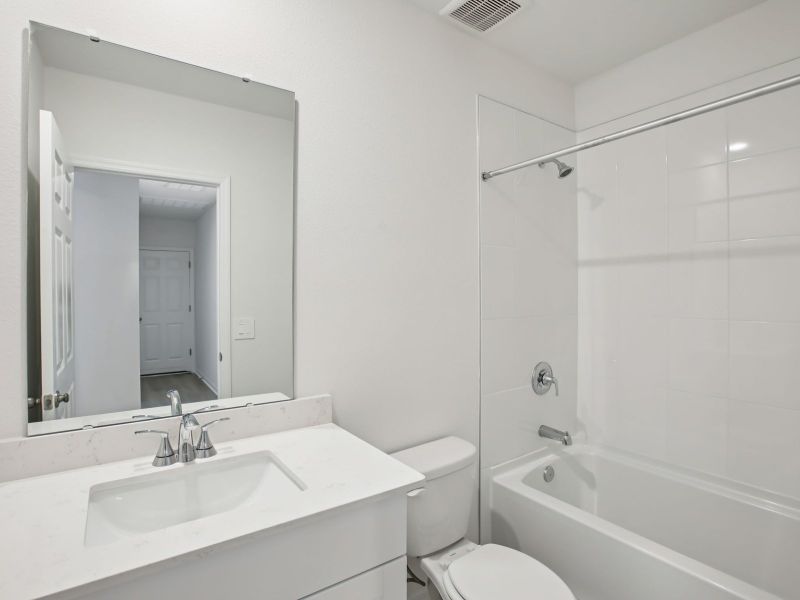 Furnished interior view inside a new home in Wynnstone - Classic Series, Davenport (Image 5).