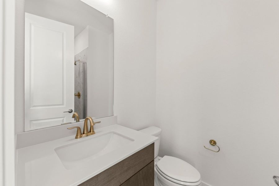 Furnished interior view inside a new home in Union Park, Little Elm (Image 11).