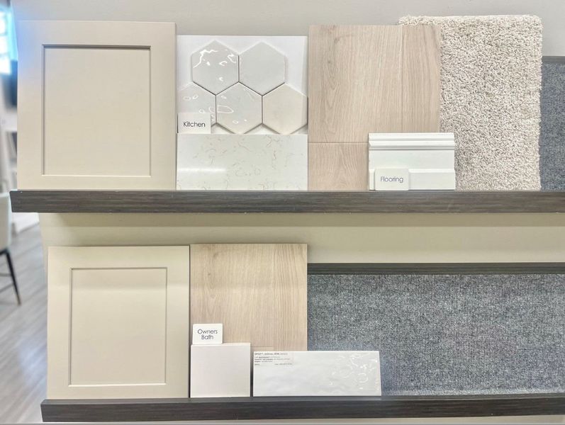 Sample of building materials used in homes in Pinnacle at Legacy Hills, Celina (Image 19). Sample of building materials used in homes in Pinnacle at Legacy Hills, Celina (Image 19).