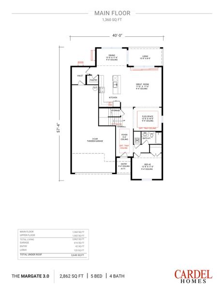 Main Floor:Margate 3.0 - Longmeadow