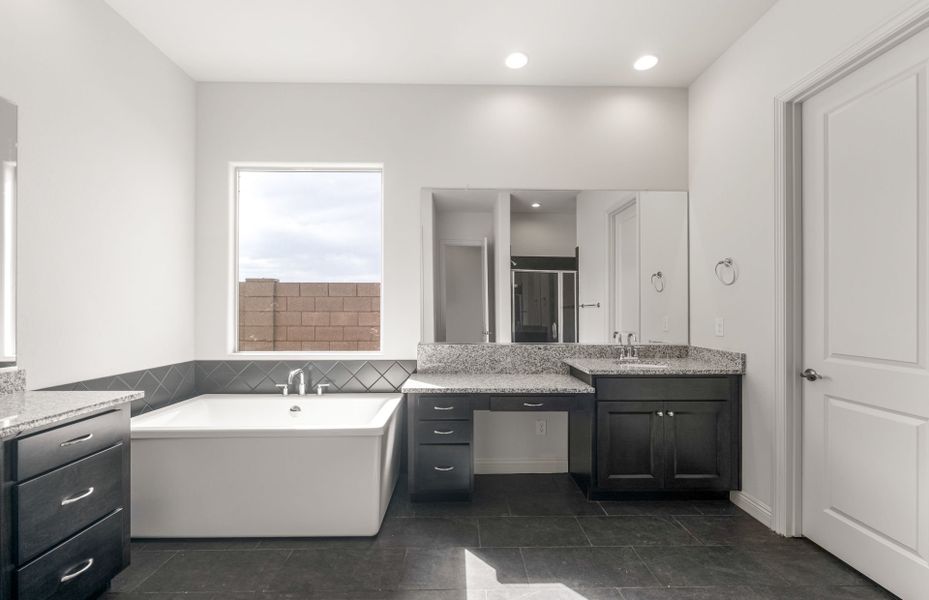 Furnished interior view inside a new home in Artisan at Asante, Surprise (Image 7).