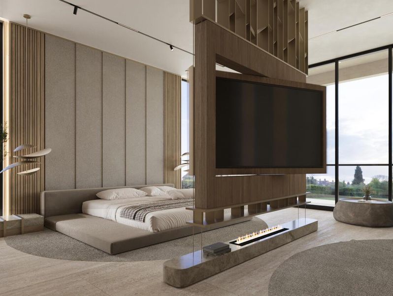 Furnished interior view inside a new home in , Boca Raton (Image 12).