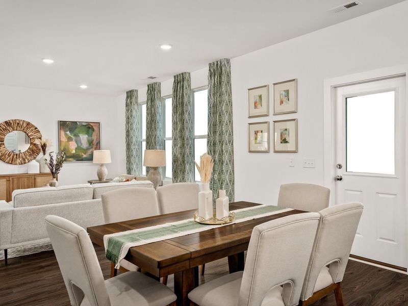 Furnished interior view inside a new home in Sage Farms, White House (Image 18).