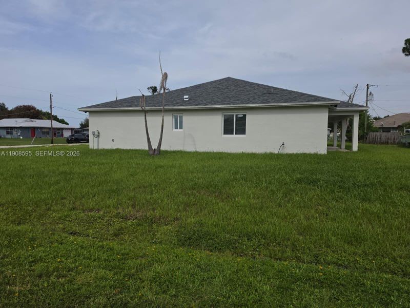 SIDE OF STRUCTURE
