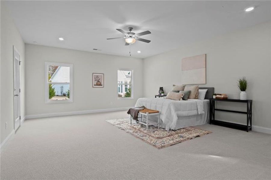 Furnished interior view inside a new home in Stratford at NatureWalk, Dallas (Image 7).