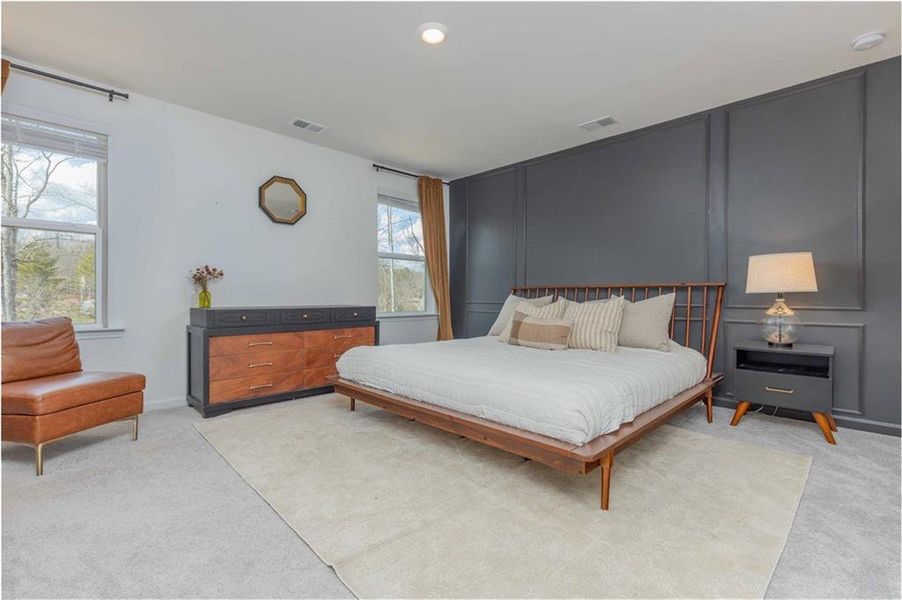 Furnished interior view inside a new home in Creekside at Farmers Crossing, Ball Ground (Image 39).
