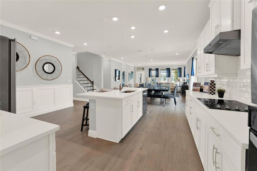 Furnished interior view inside a new home in Waterleigh, Winter Garden (Image 21).
