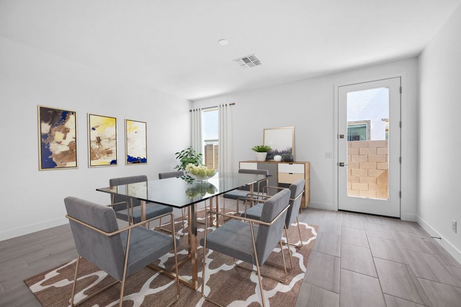 Representative furnished interior of a home built from the Caliber by Taylor Morrison in Artisan at Asante, Surprise (Image 4). Representative furnished interior of a home built from the Caliber by Taylor Morrison in Artisan at Asante, Surprise (Image 4).