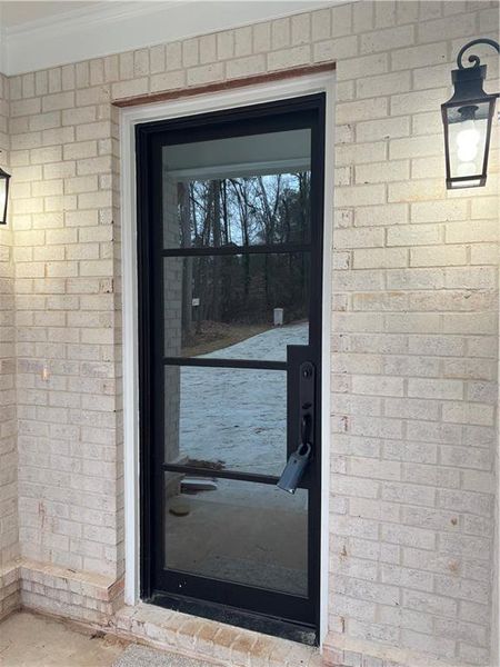 Exterior details and patio area of a home in , Atlanta (Image 34).